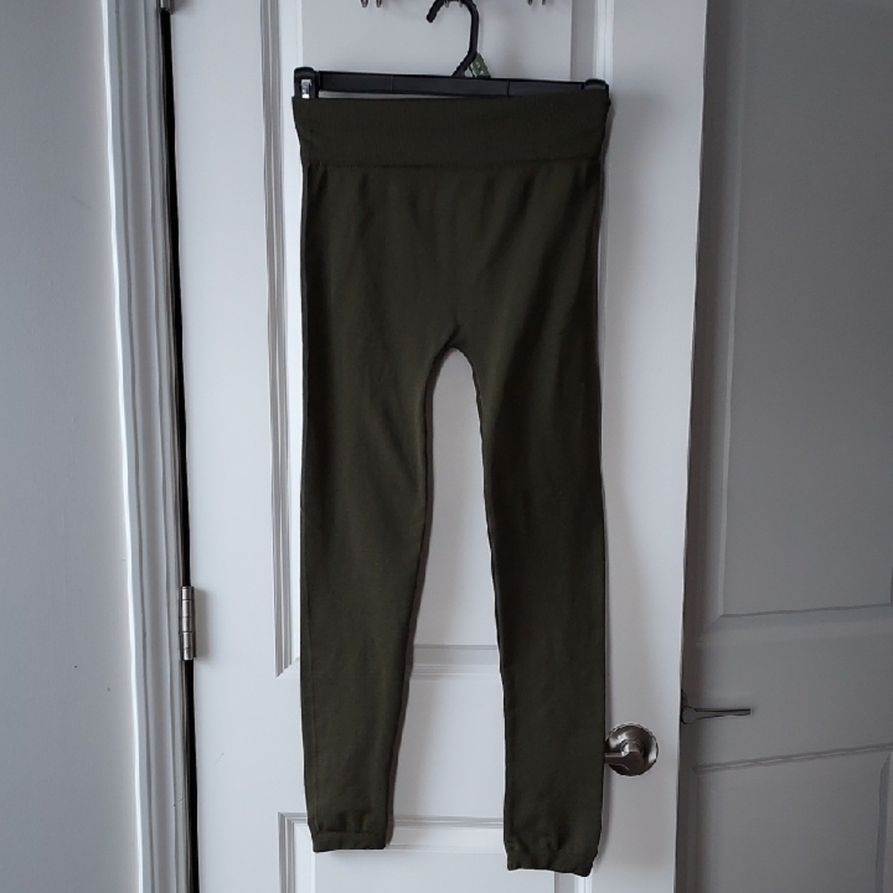 Free To Live Olive Kids Leggings